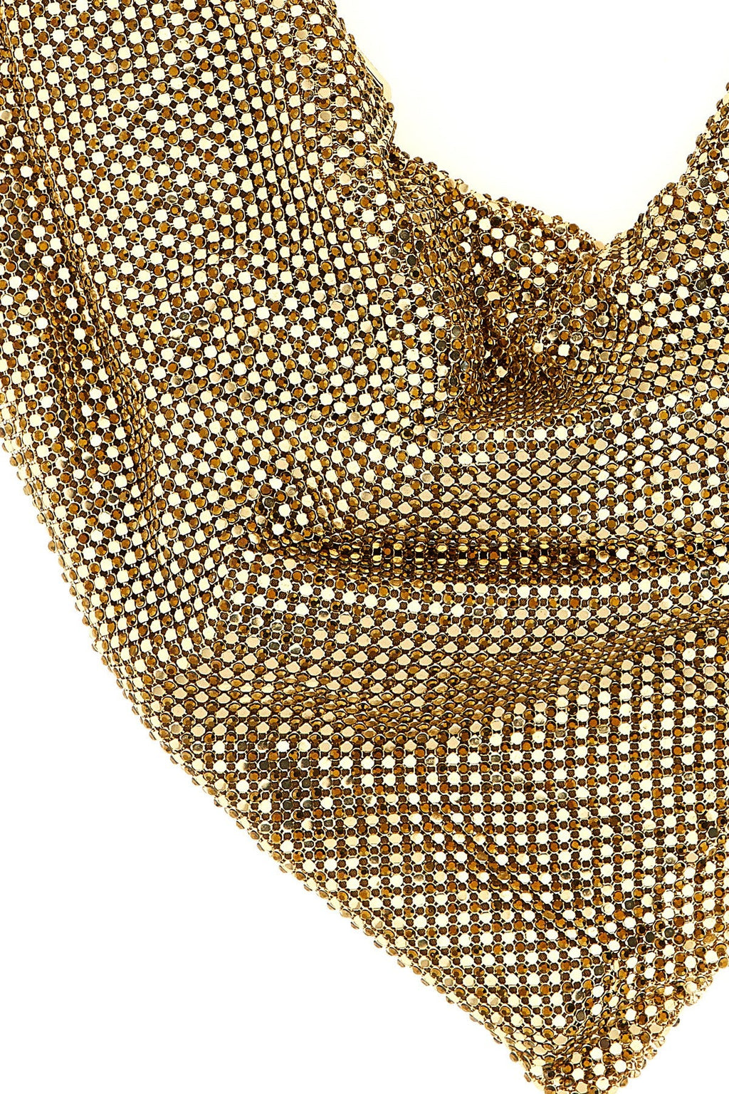 Benedetta Bruzziches Crystal Mesh Shoulder Bag