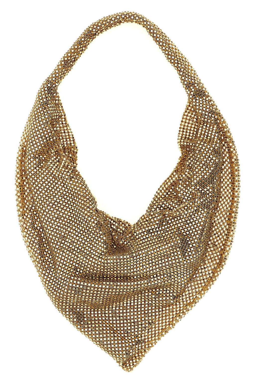 Benedetta Bruzziches Crystal Mesh Shoulder Bag
