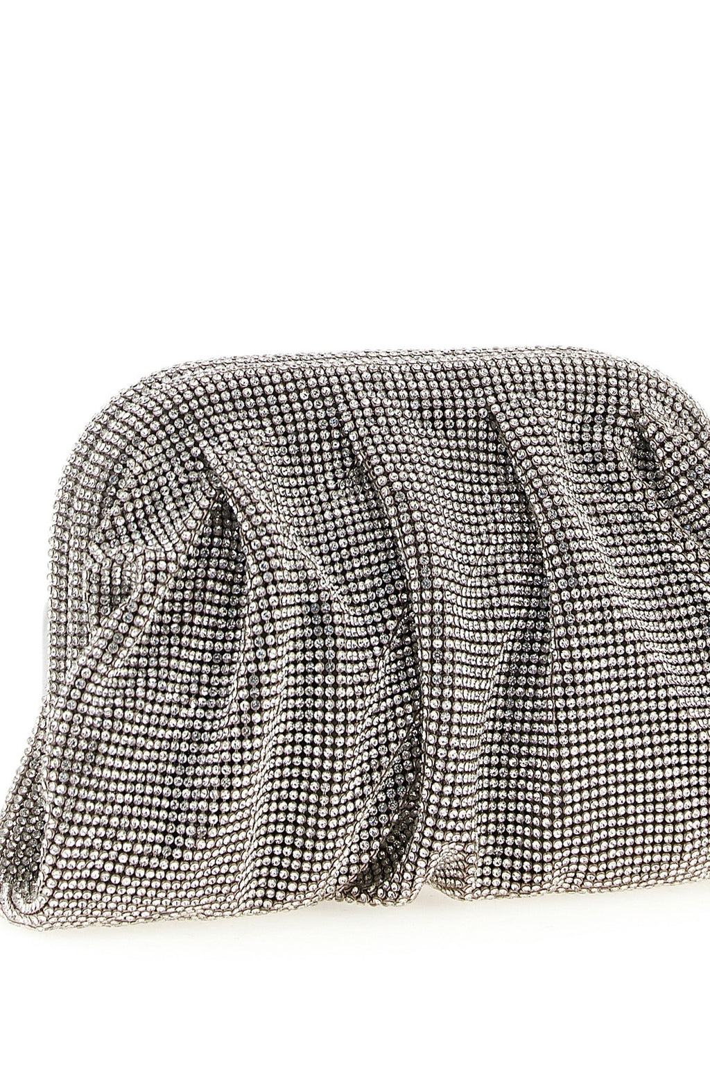 Benedetta Bruzziches Venus La Petite Crystal Mesh Bag