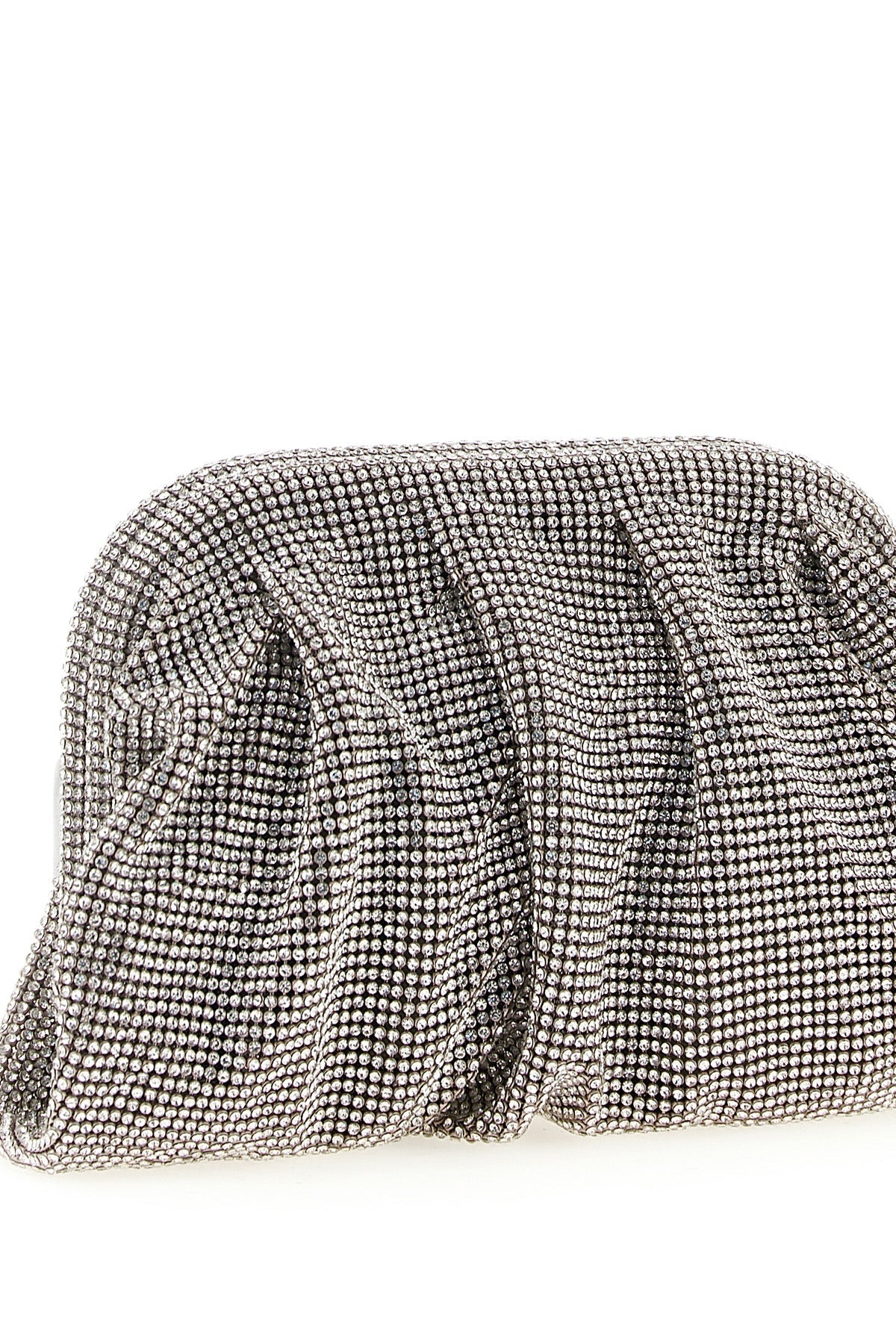 Benedetta Bruzziches Venus La Petite Crystal Mesh Bag
