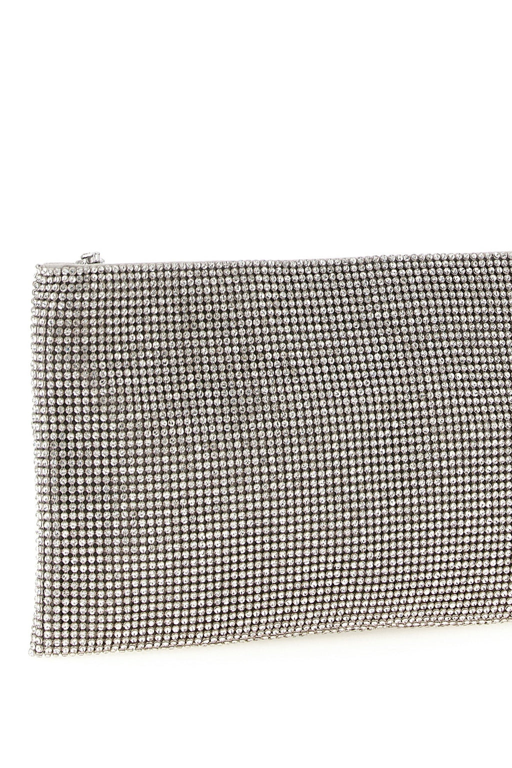 Benedetta Bruzziches Rhinestone Mesh Clutch