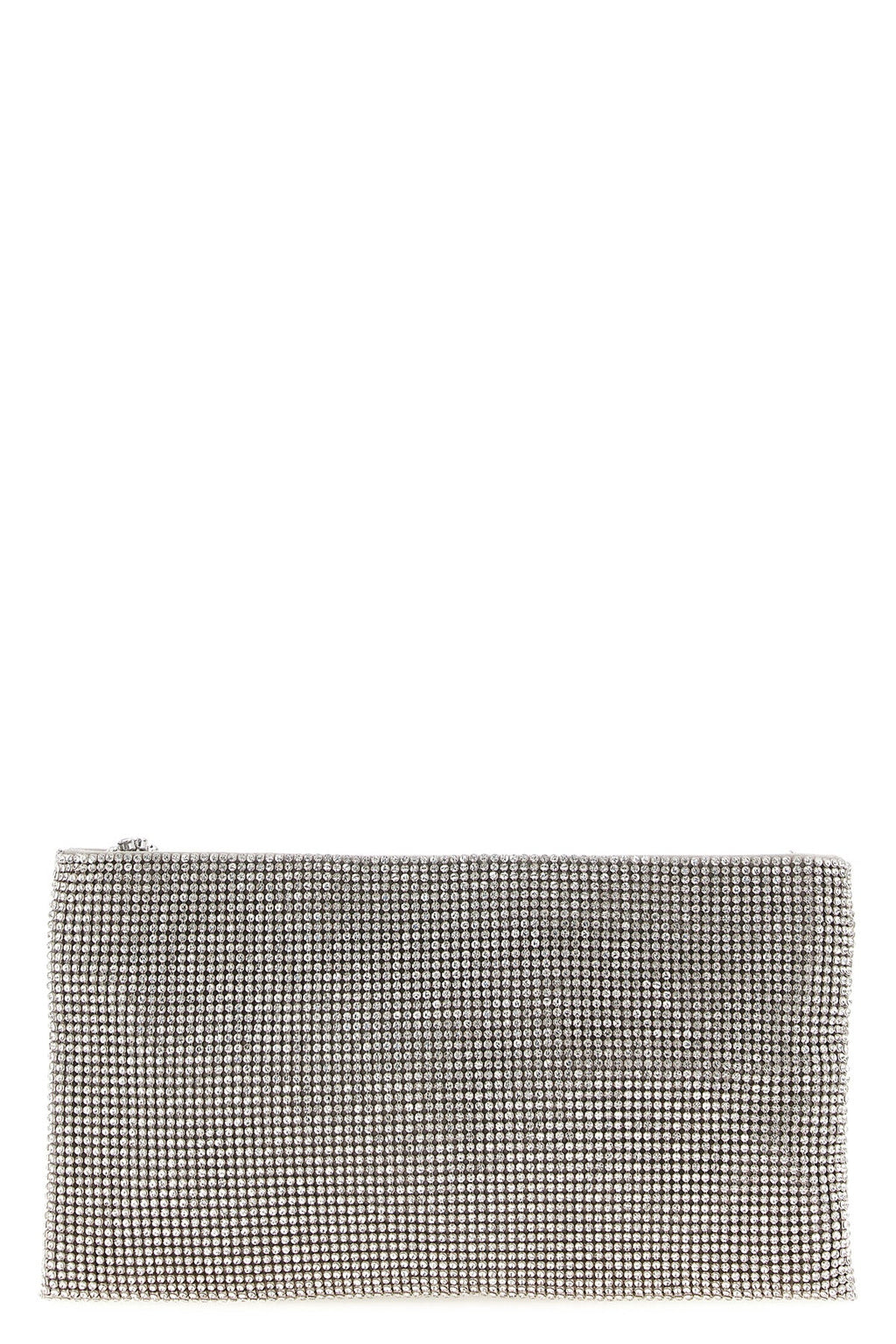 Benedetta Bruzziches Rhinestone Mesh Clutch