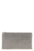 Benedetta Bruzziches Rhinestone Mesh Clutch