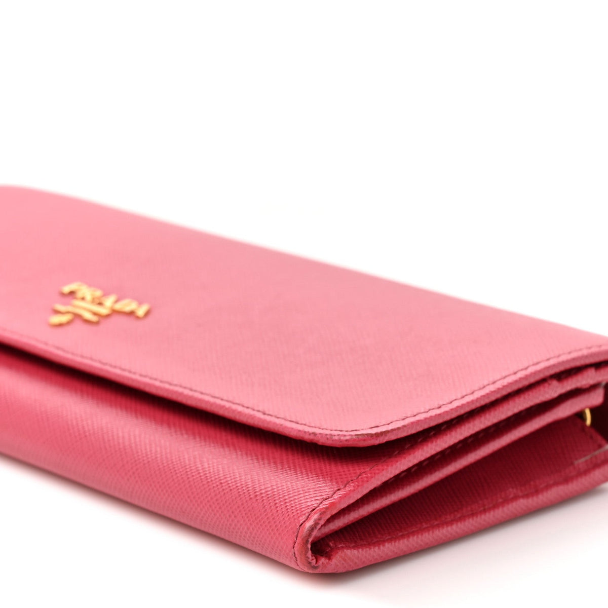 Saffiano Wallet on Chain Peonia