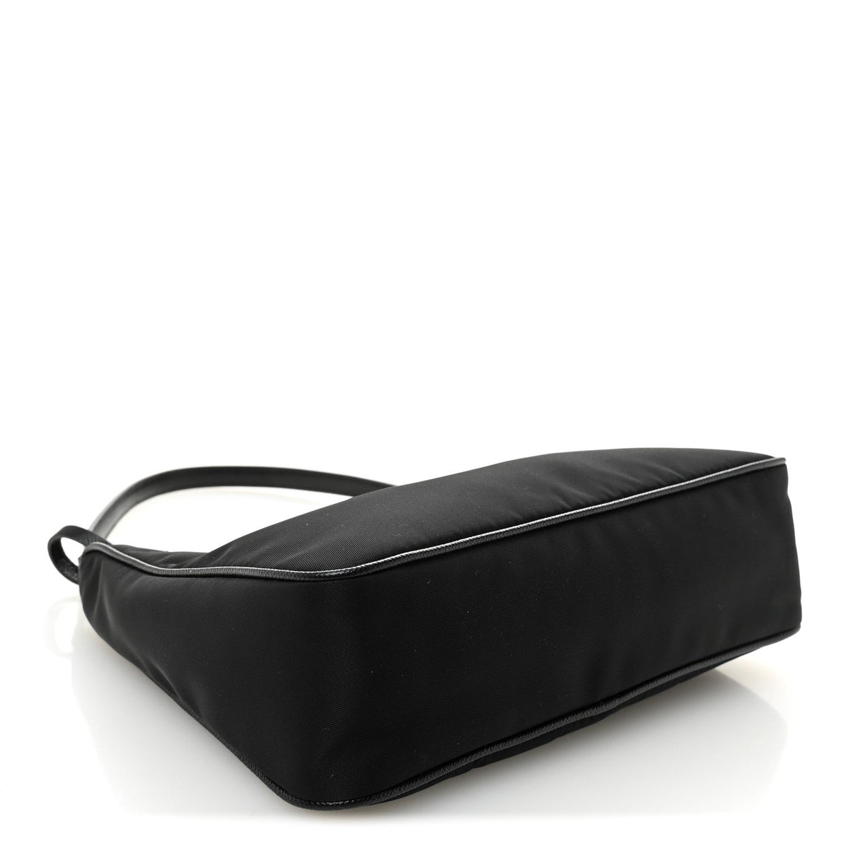 Tessuto Nylon Saffiano Mini Re-Edition 2005 Bag Black