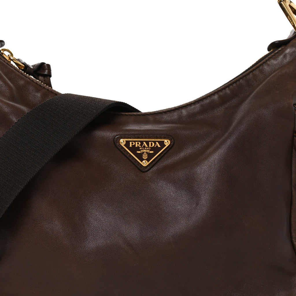 Nappa Explore Shoulder Bag Coffee