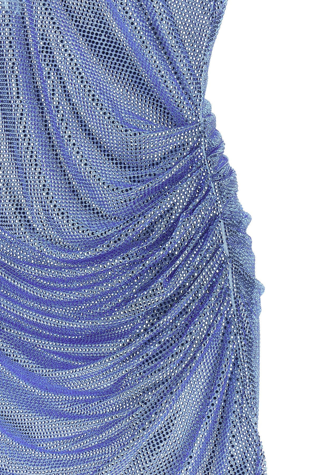 Crystal and Feather-Embellished Dress