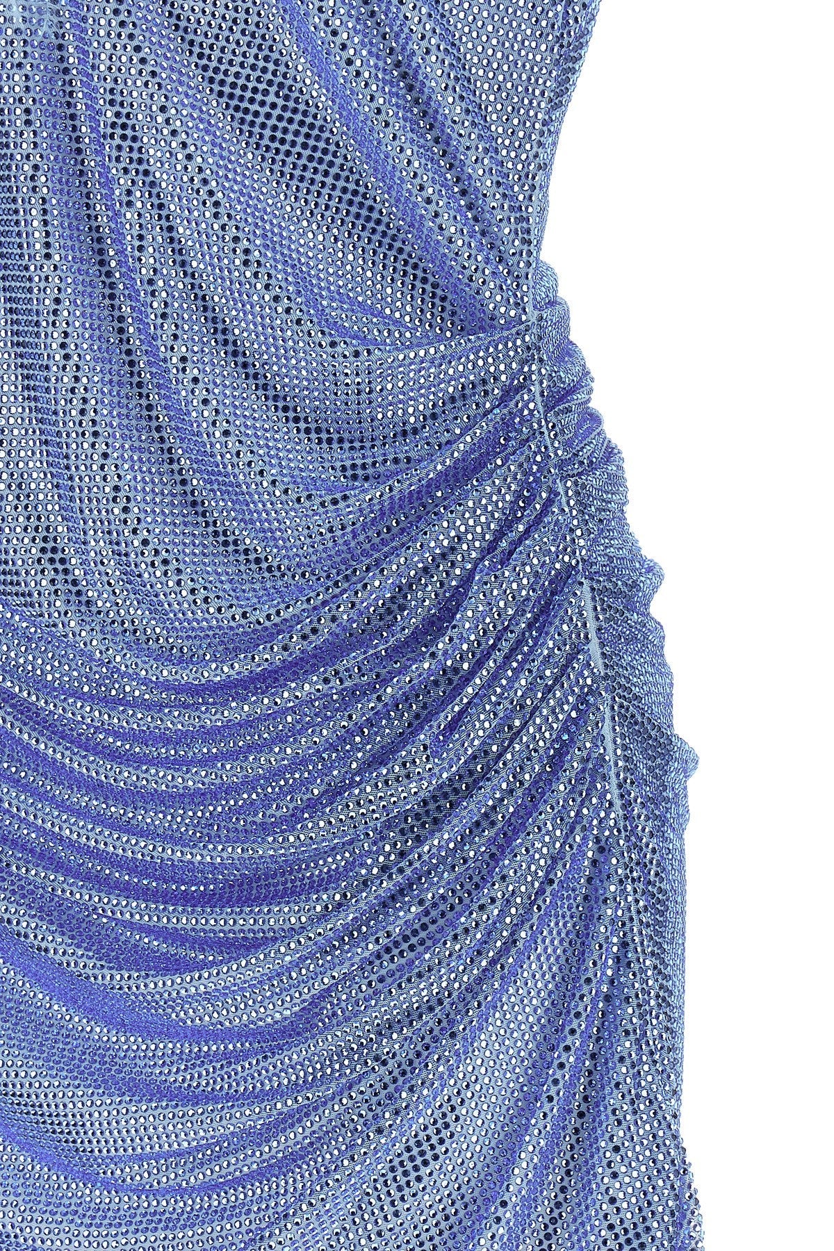 Crystal and Feather-Embellished Dress