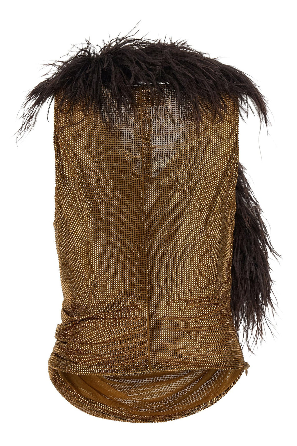 Mesh and Feather Top
