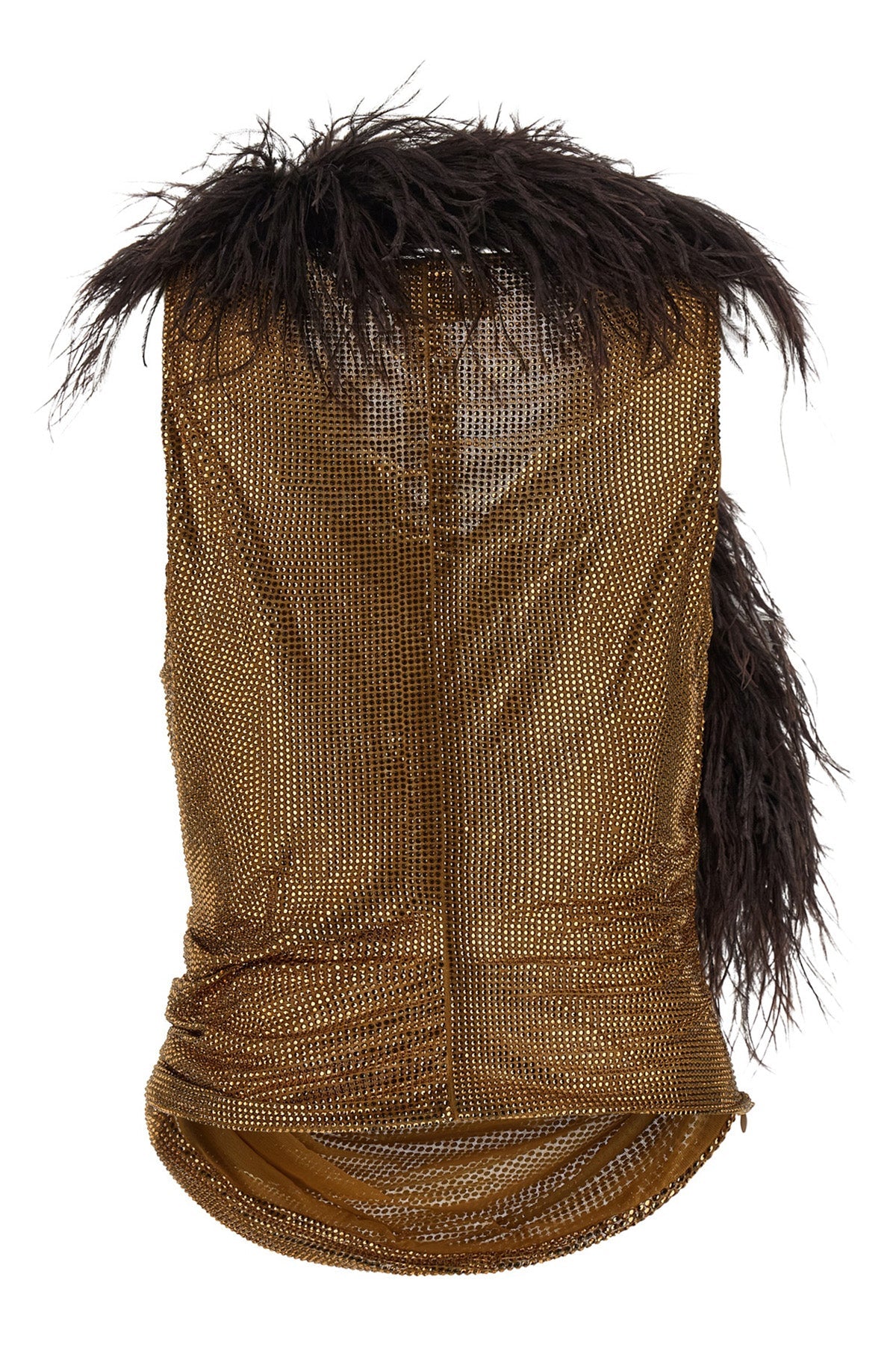 Mesh and Feather Top