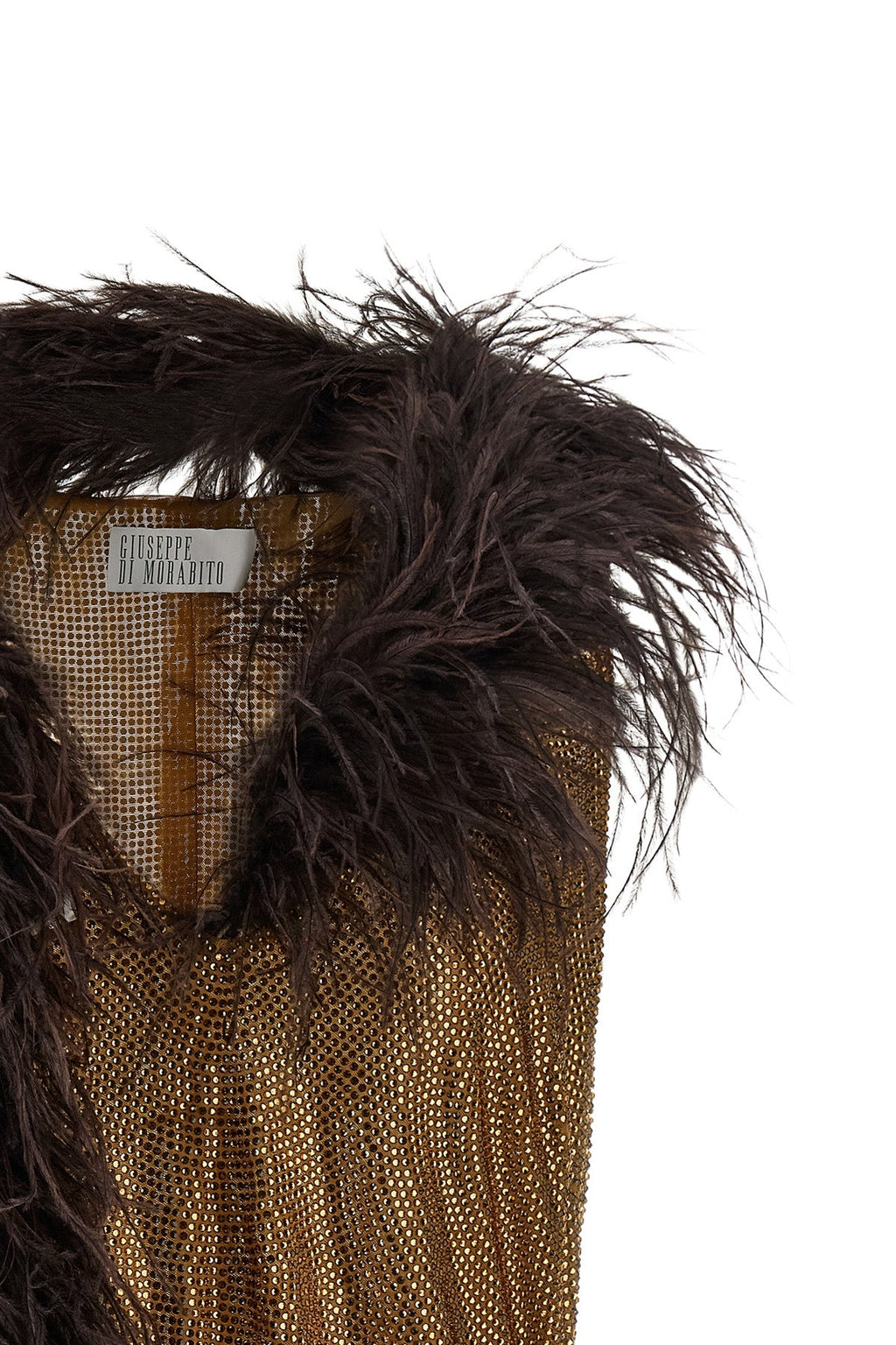 Mesh and Feather Top