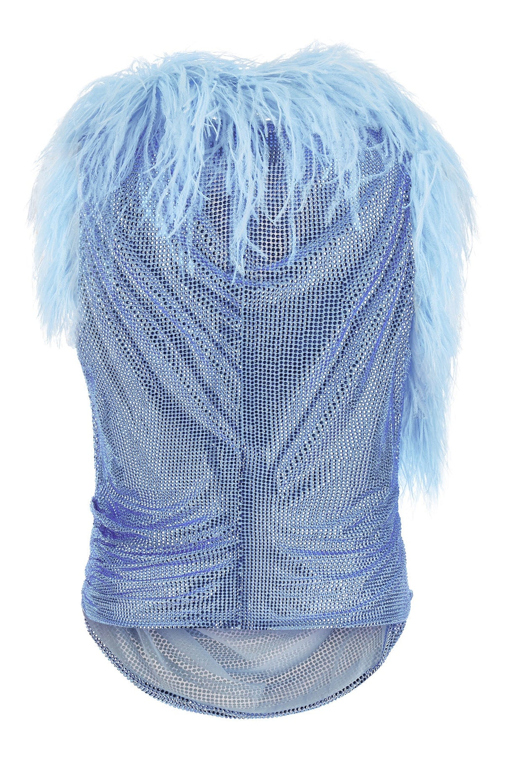 Mesh and Feather Top