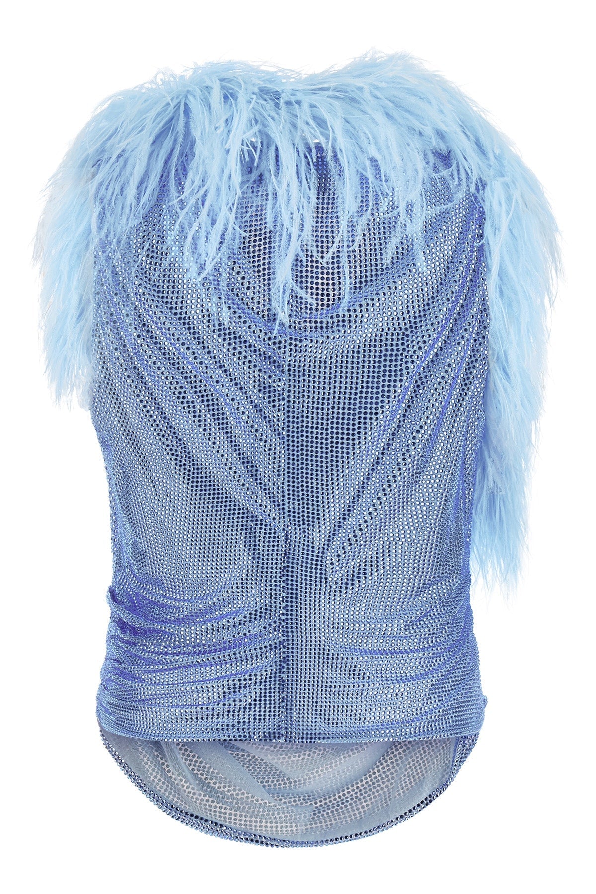 Mesh and Feather Top