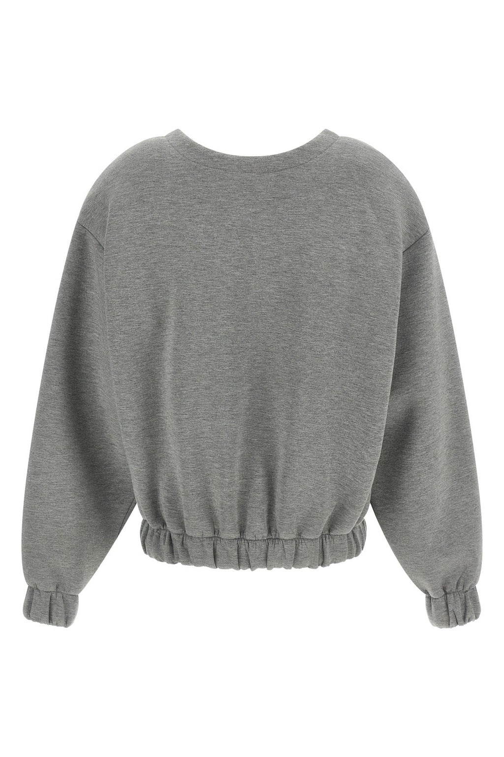 Sweatshirt with Removable Floral Appliqué