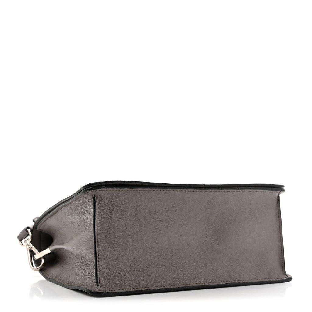Glace Calf Shoulder Bag Argilla