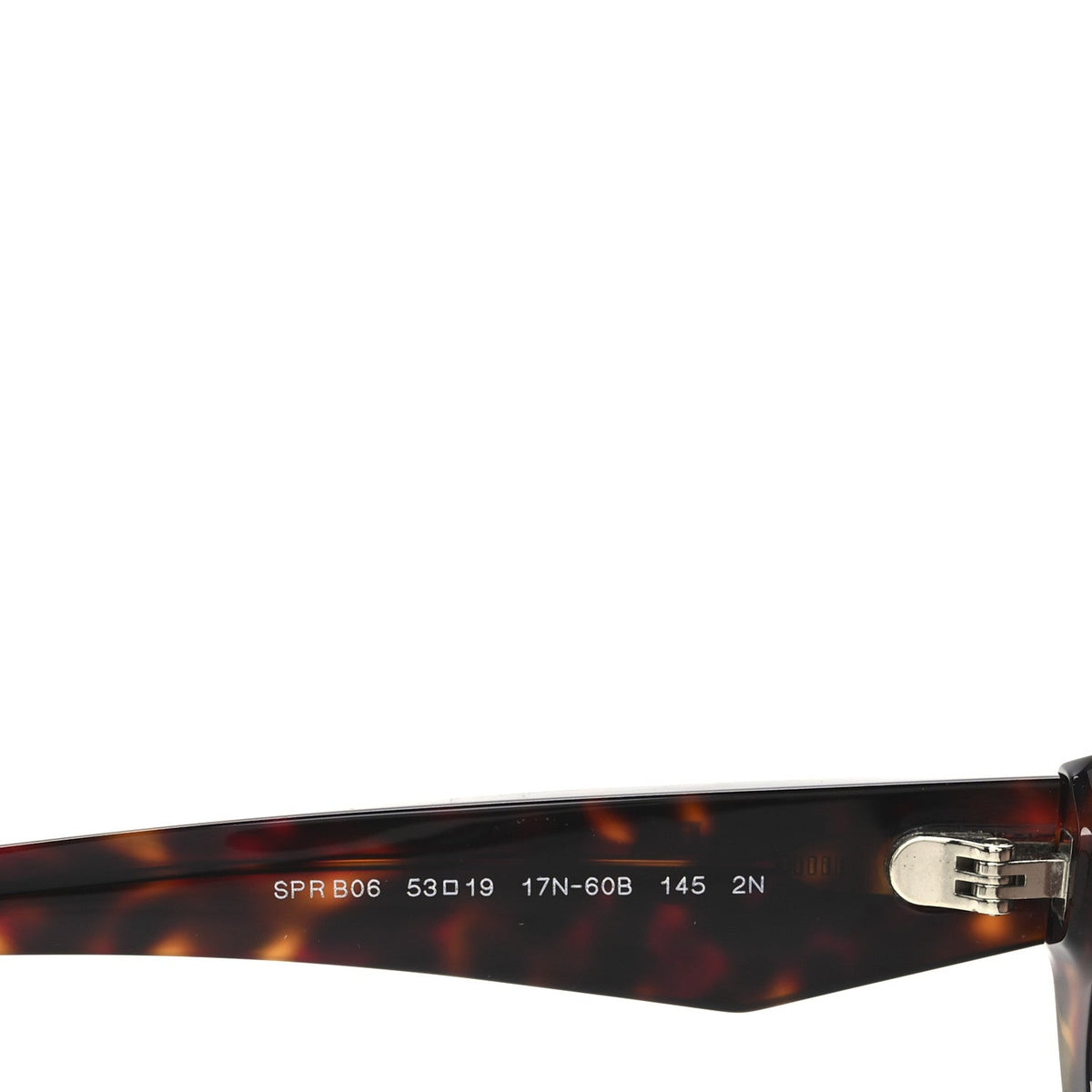 Acetate Symbole Sunglasses SPR B06 Havana
