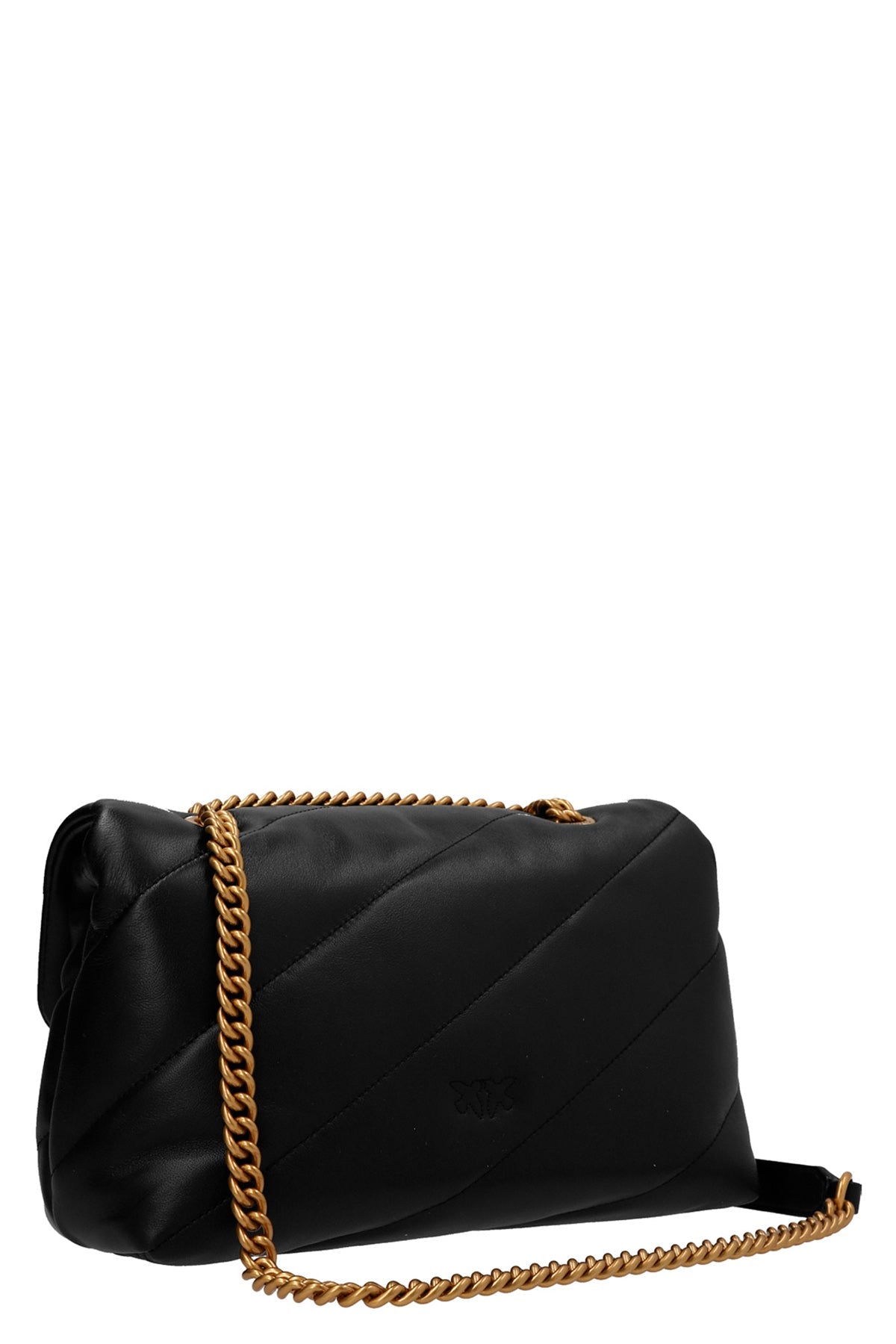 PINKO Love Birds Buckle Crossbody Bag