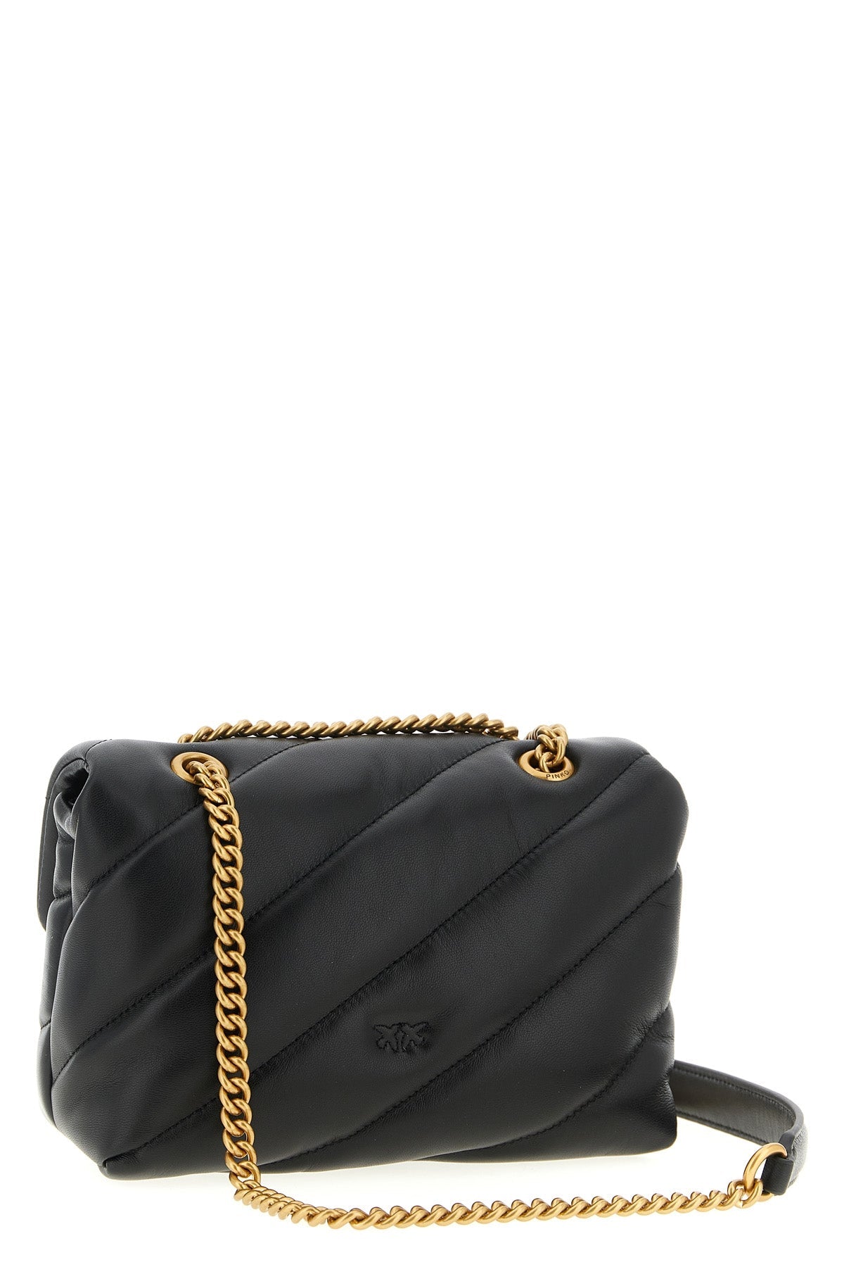 PINKO Crossbody Bag with Oblique Quilting