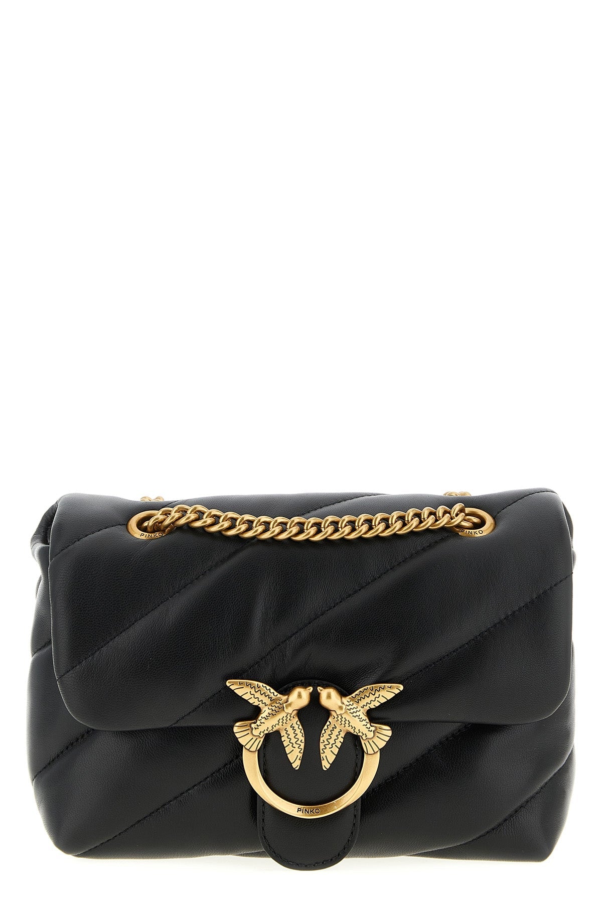 PINKO Crossbody Bag with Oblique Quilting
