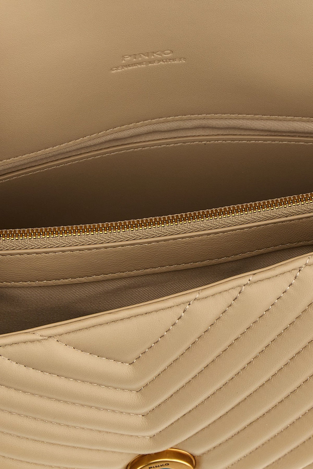 PINKO Handbag with Chevron Pattern