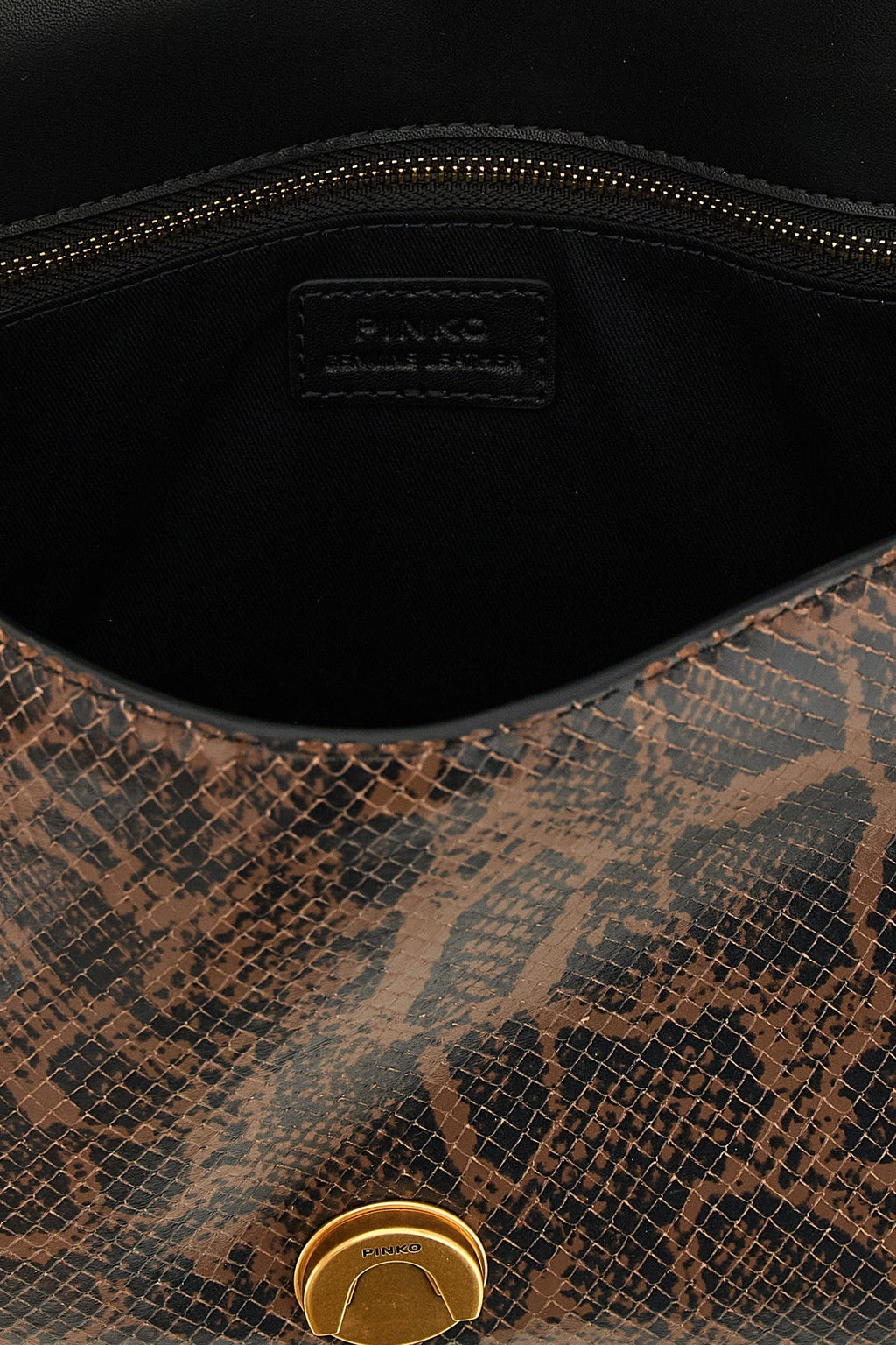 PINKO Top Handle Bag with Love Birds Buckle