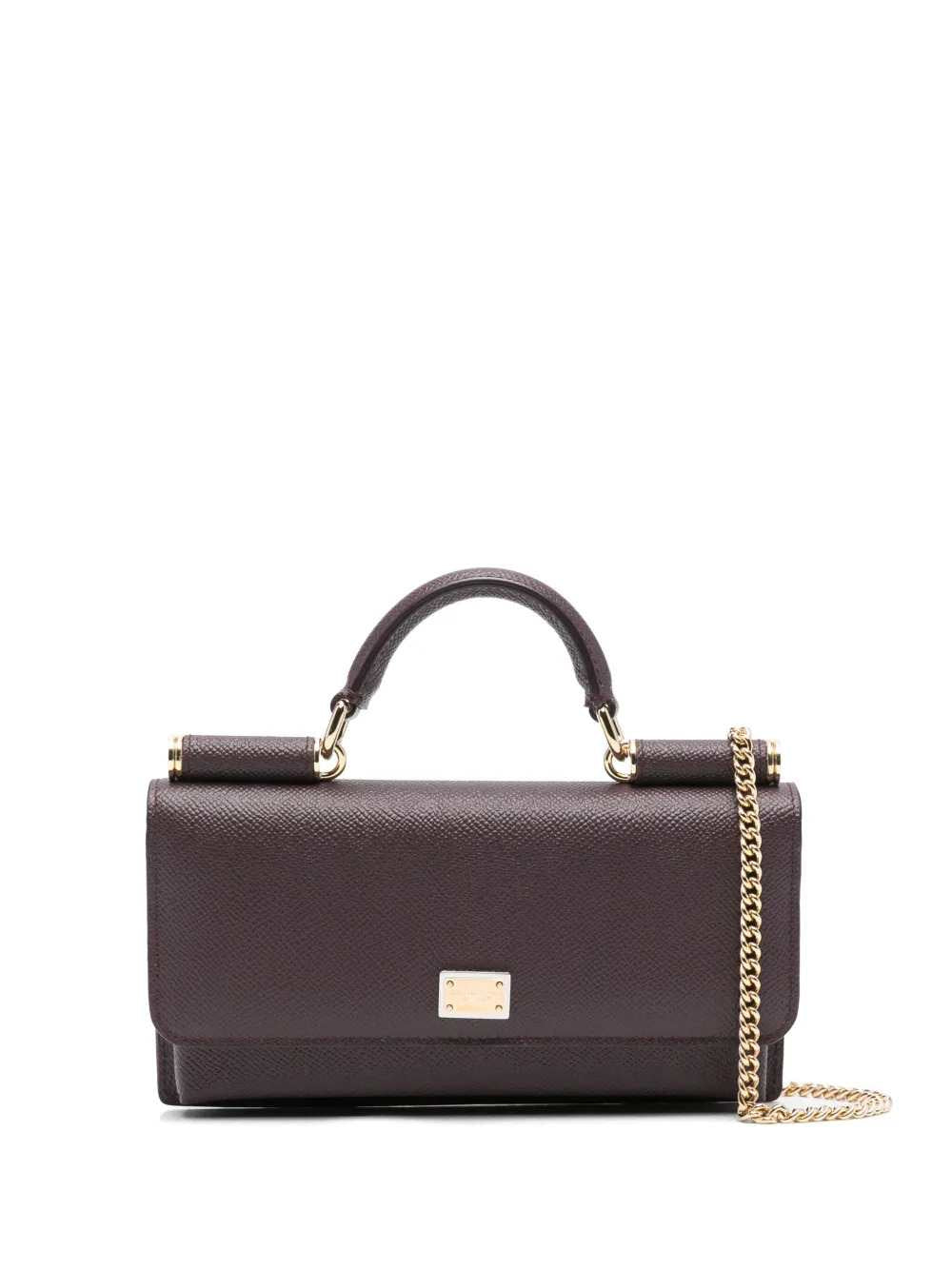 Dolce & Gabbana Women Bag With Chain And Logo Plaque