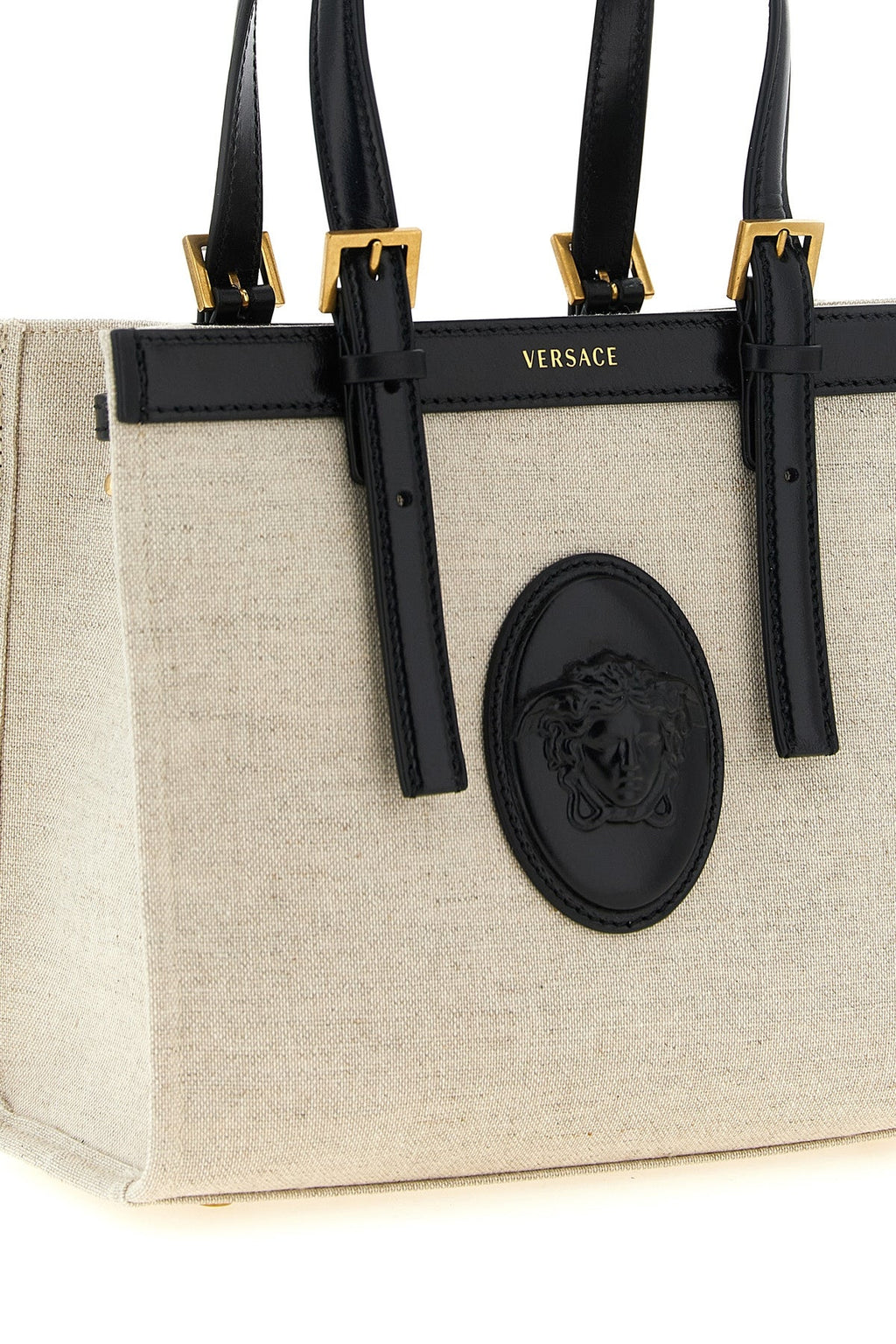VERSACE Mini Rivière Tote With Medusa Cameo