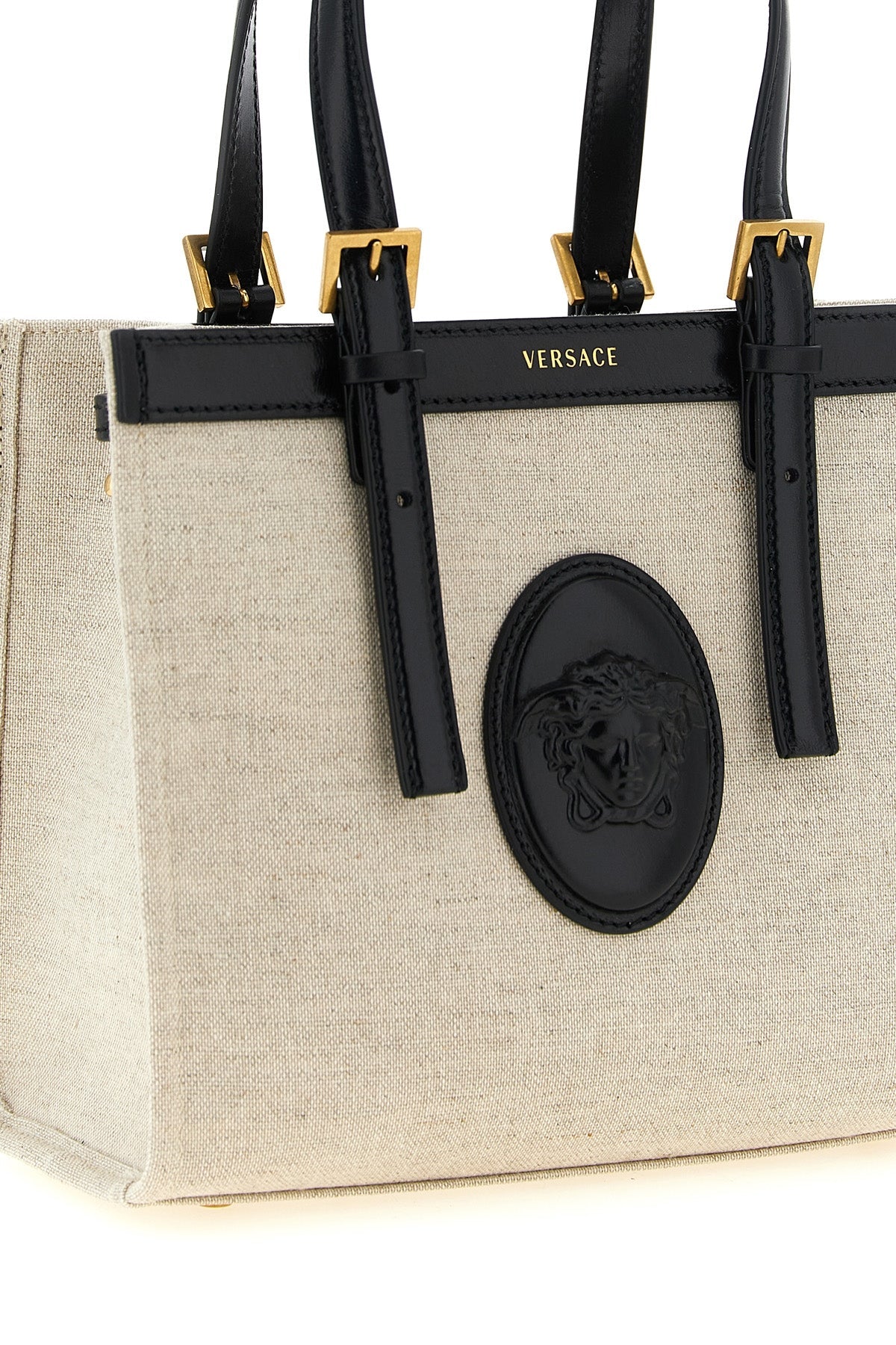 VERSACE Mini Rivière Tote With Medusa Cameo