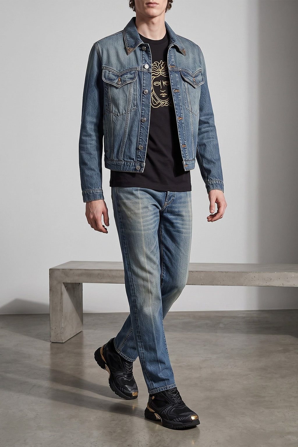 'Medusa' denim jacket