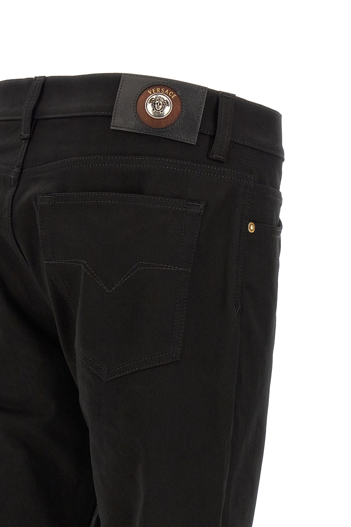 VERSACE Jeans with Medusa embroidery