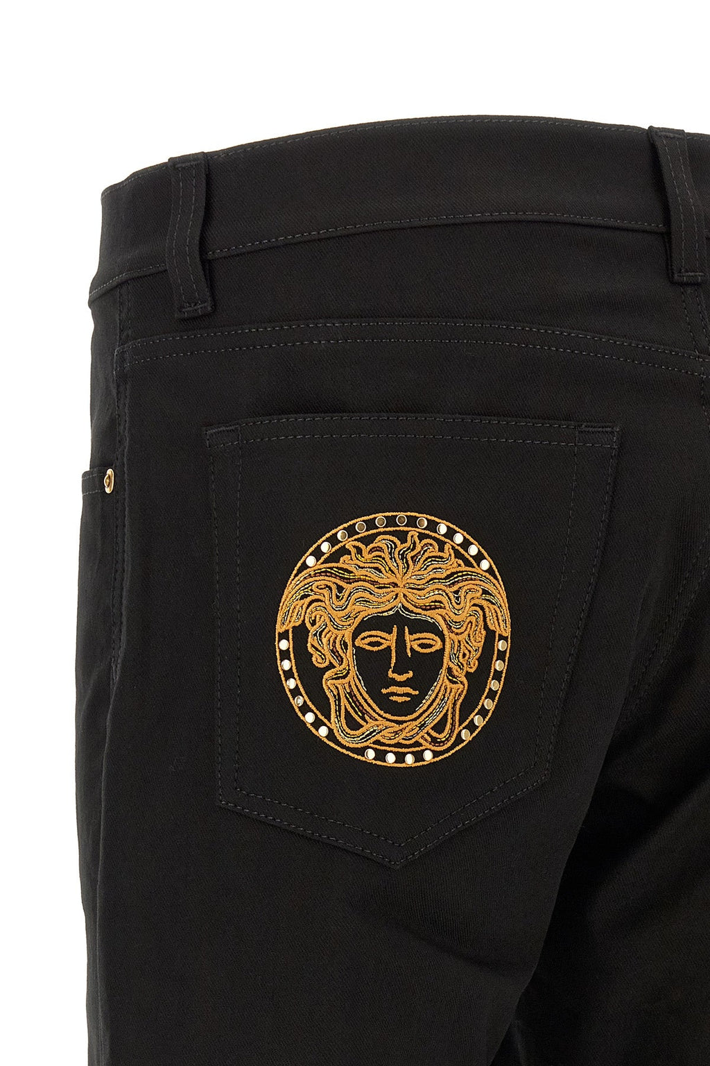 VERSACE Jeans with Medusa embroidery