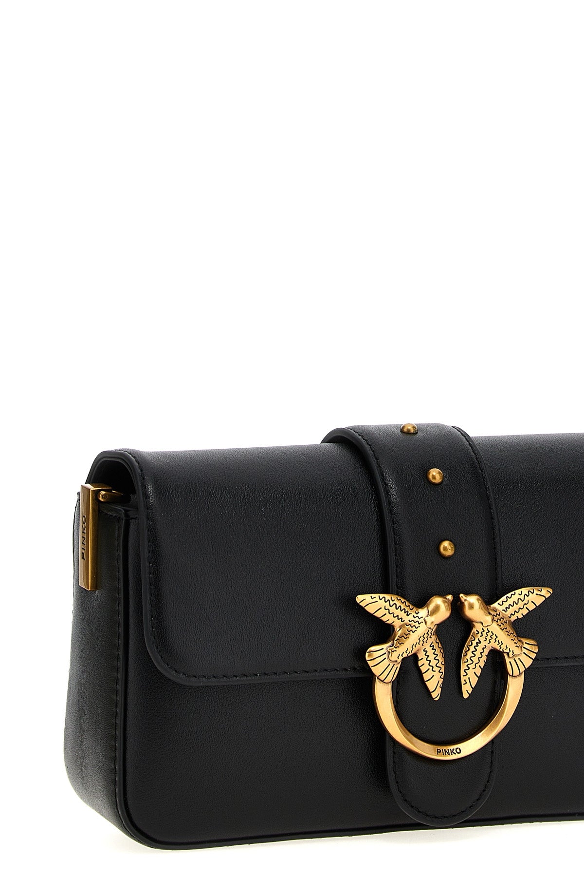 PINKO Shoulder Bag with Love Birds Buckle
