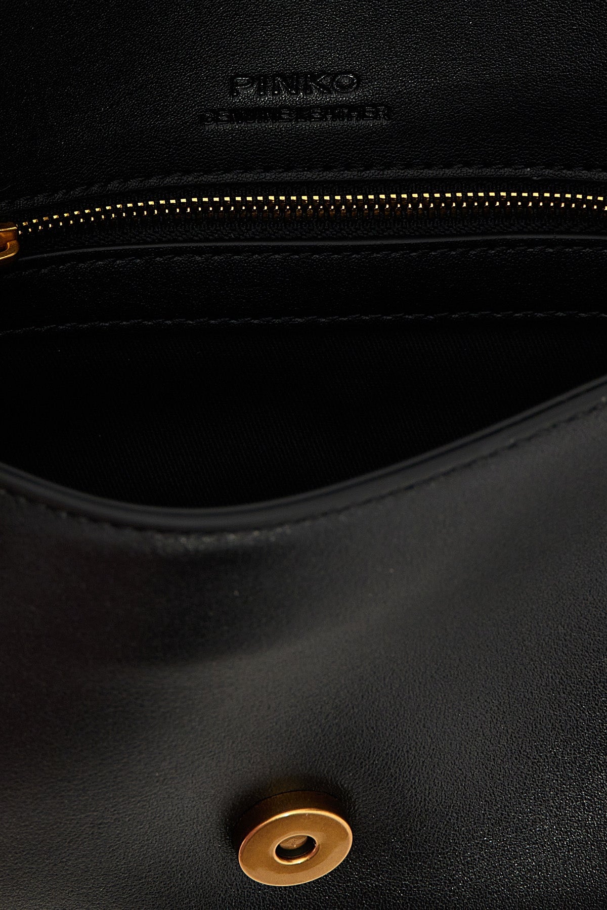 PINKO Shoulder Bag with Love Birds Buckle