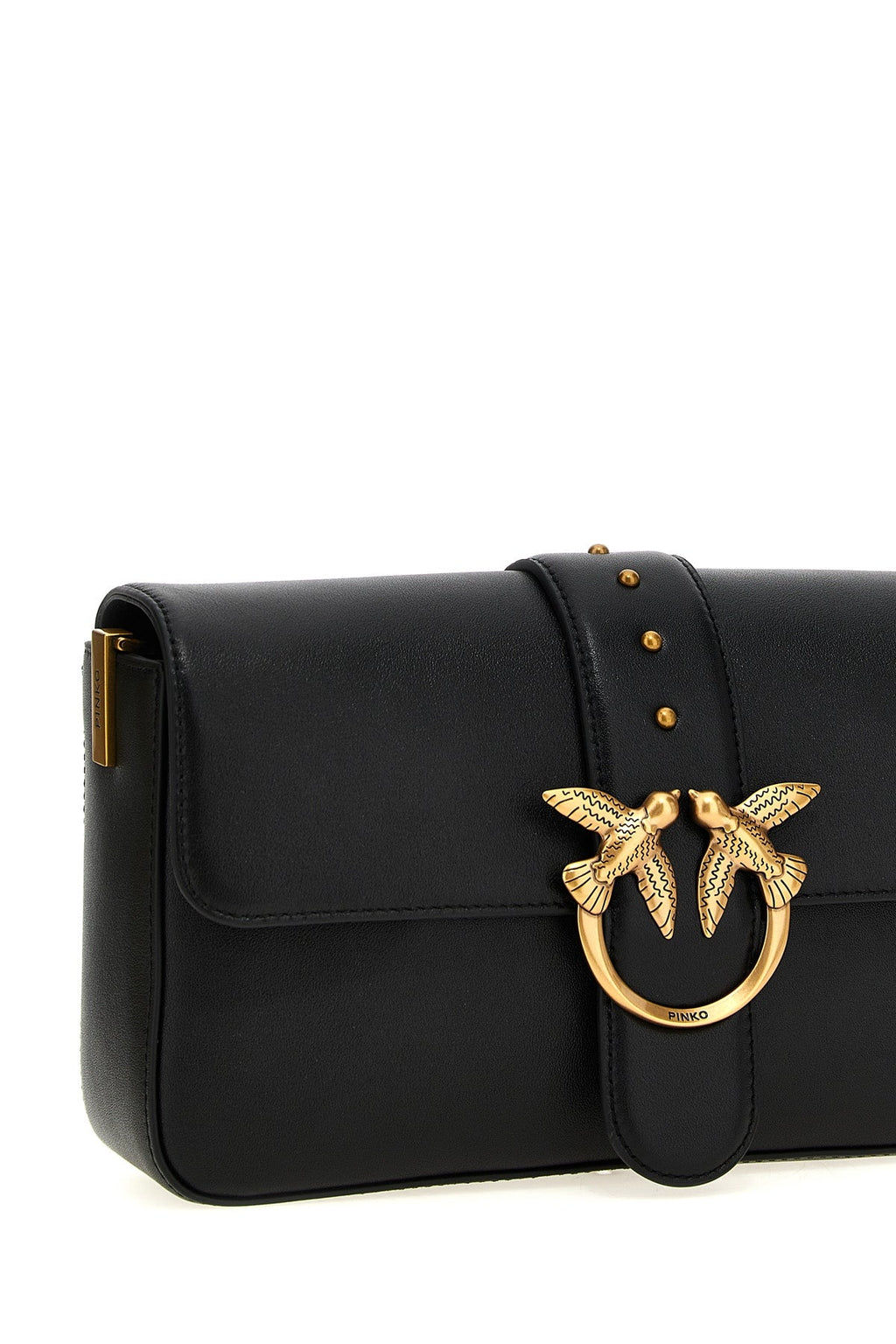 PINKO Shoulder Bag With Love Birds Buckle