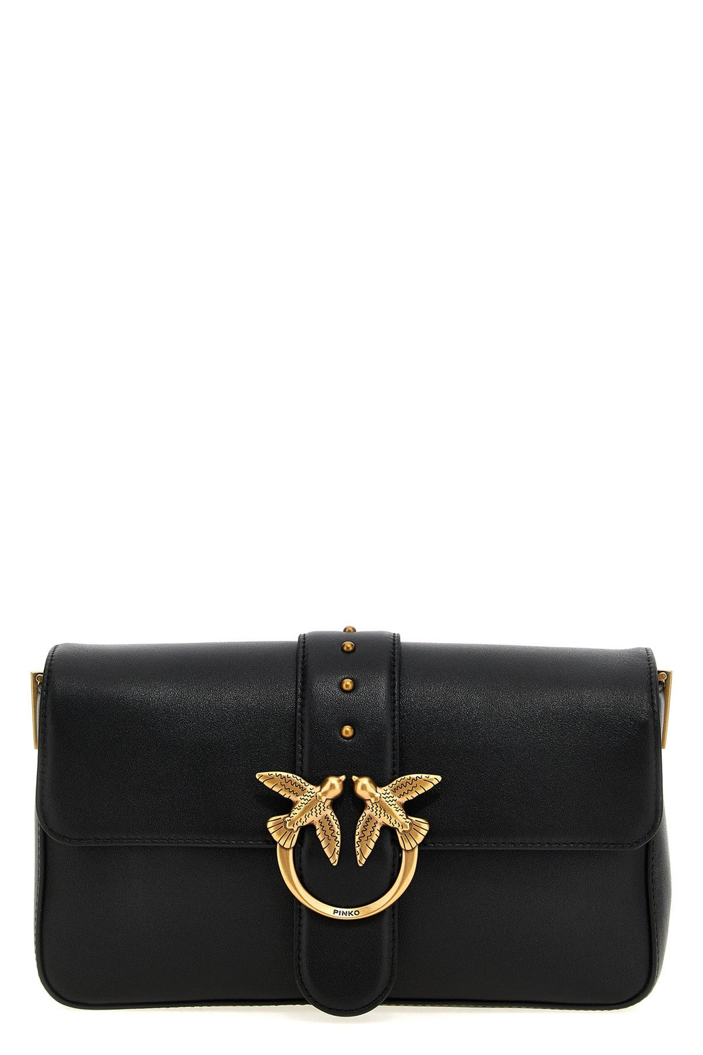 PINKO Shoulder Bag With Love Birds Buckle