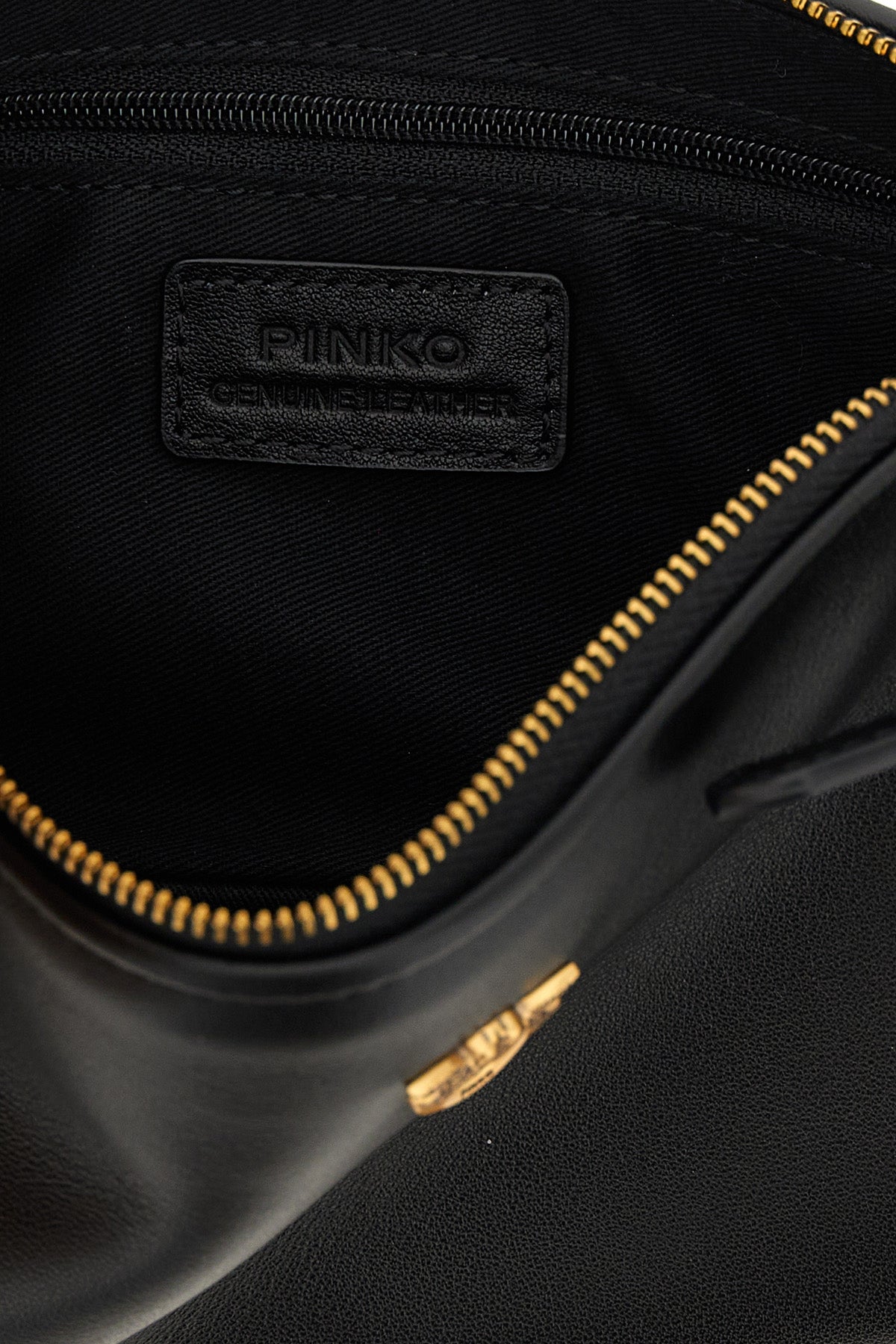 PINKO Shoulder Bag With Love Birds Plaque