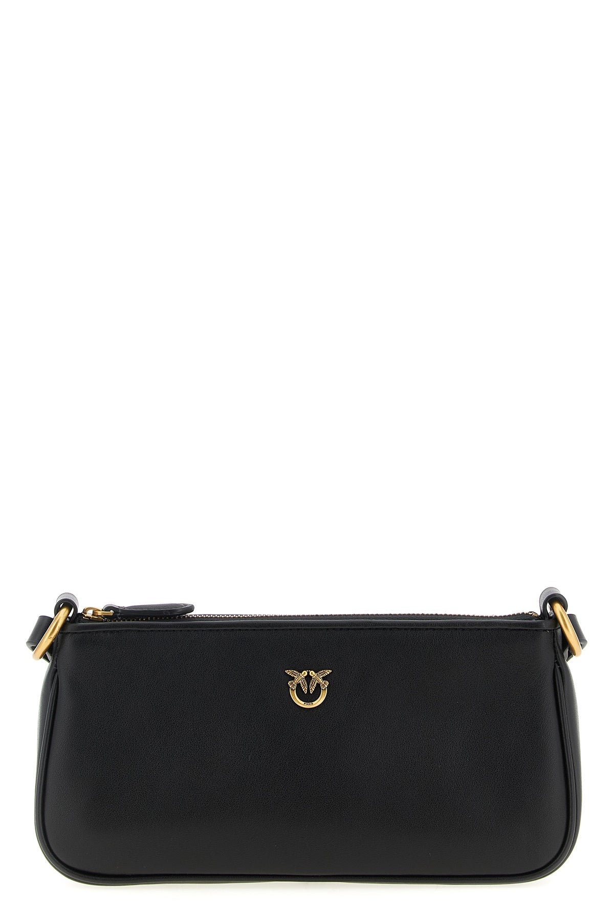 PINKO Shoulder Bag With Love Birds Plaque