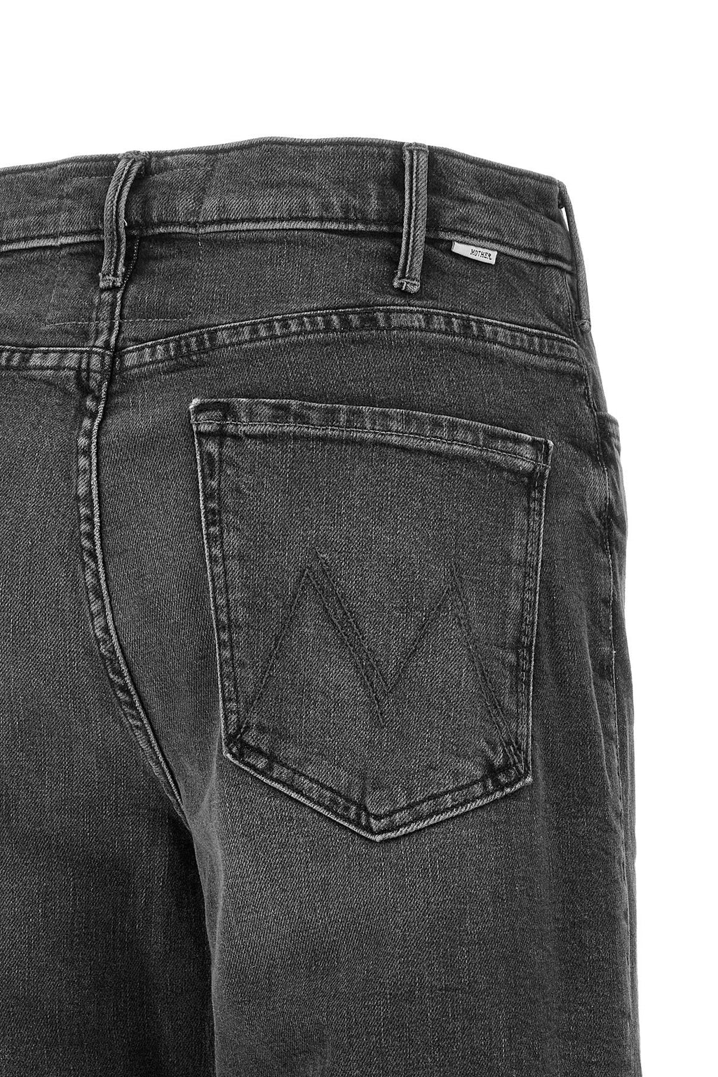 MOTHER Wide-leg jeans with M-stitching