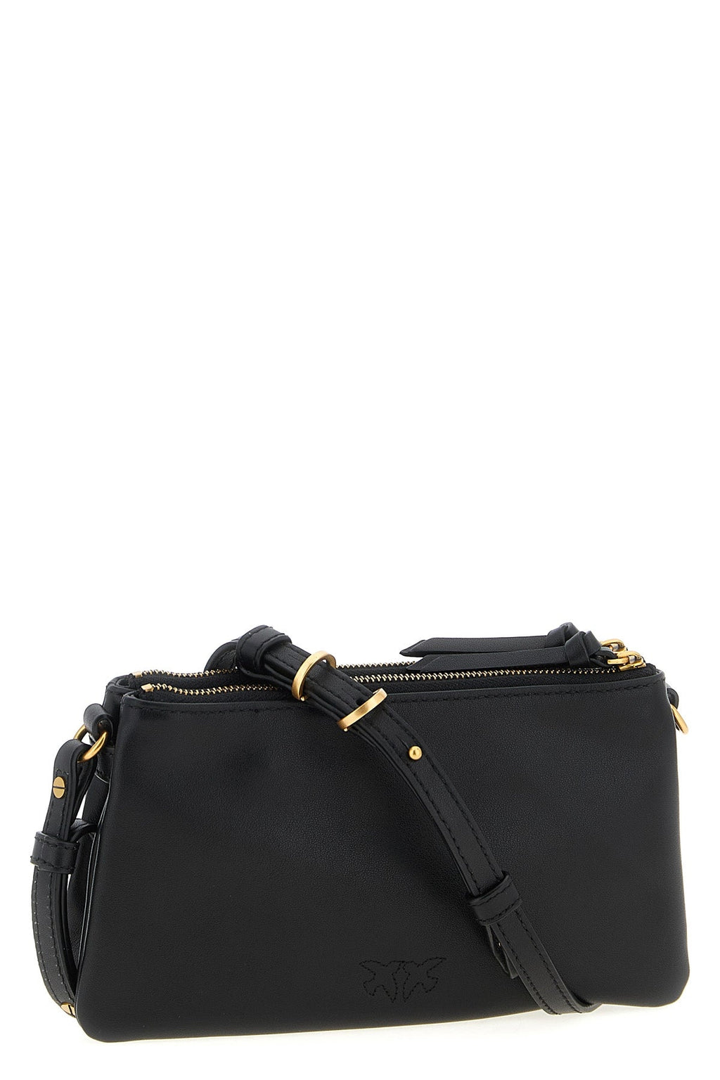 PINKO Shoulder Bag with Love Birds Plaque