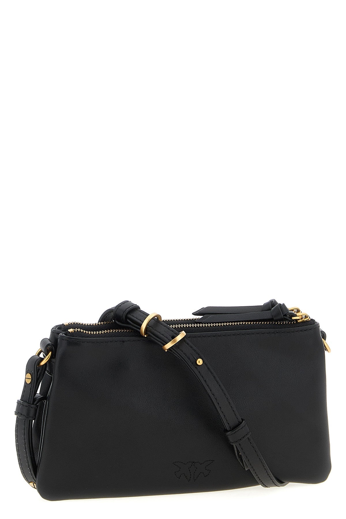 PINKO Shoulder Bag with Love Birds Plaque