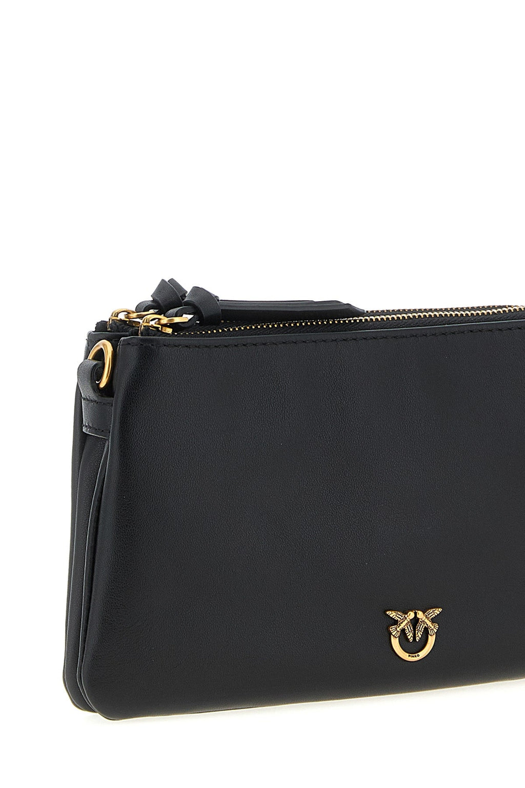 PINKO Shoulder Bag with Love Birds Plaque