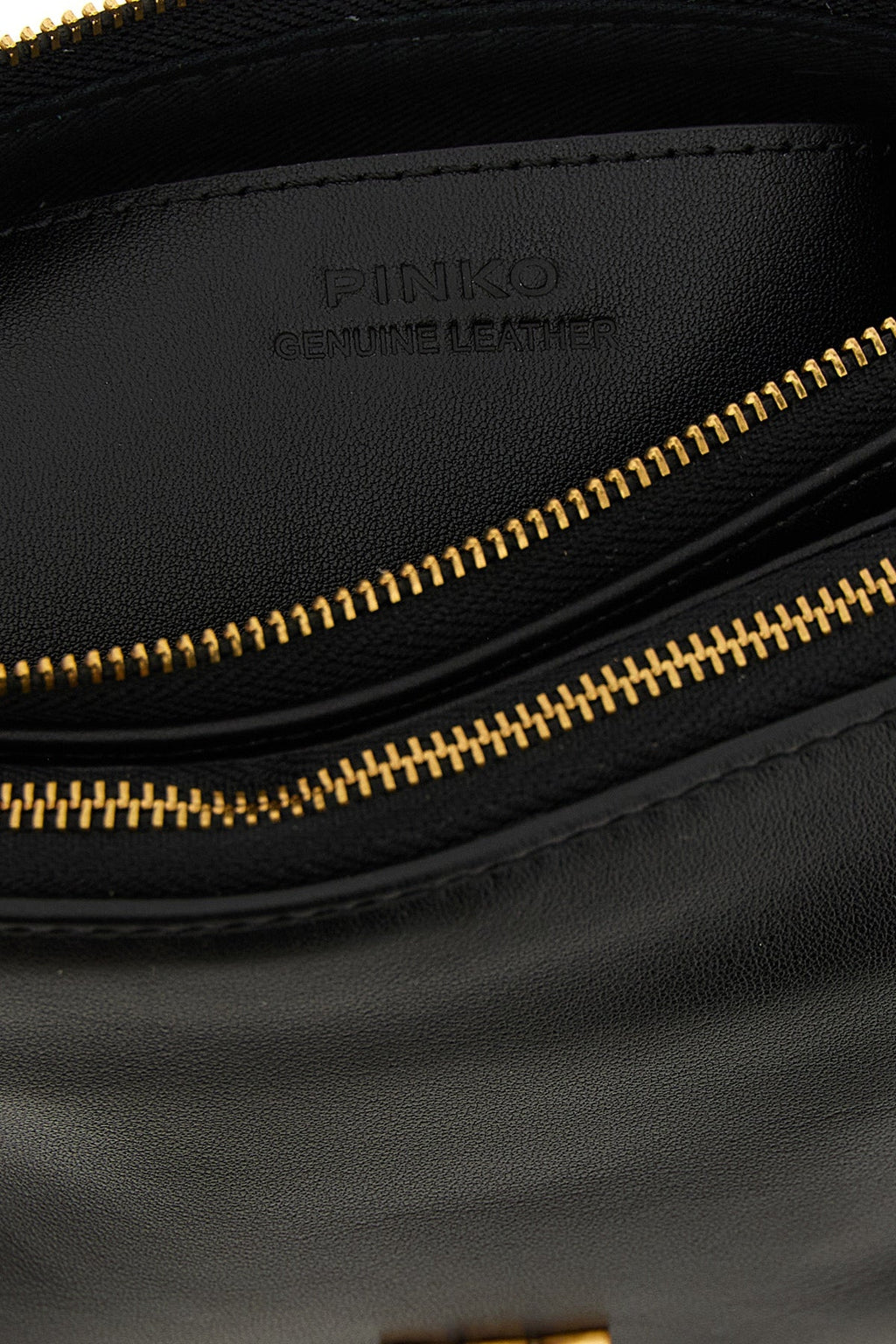 PINKO Shoulder Bag with Love Birds Plaque