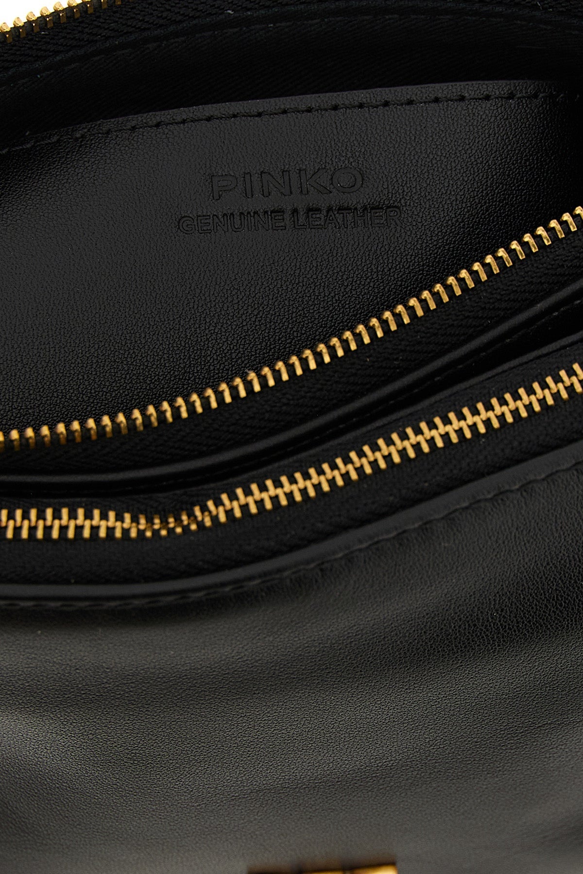 PINKO Shoulder Bag with Love Birds Plaque