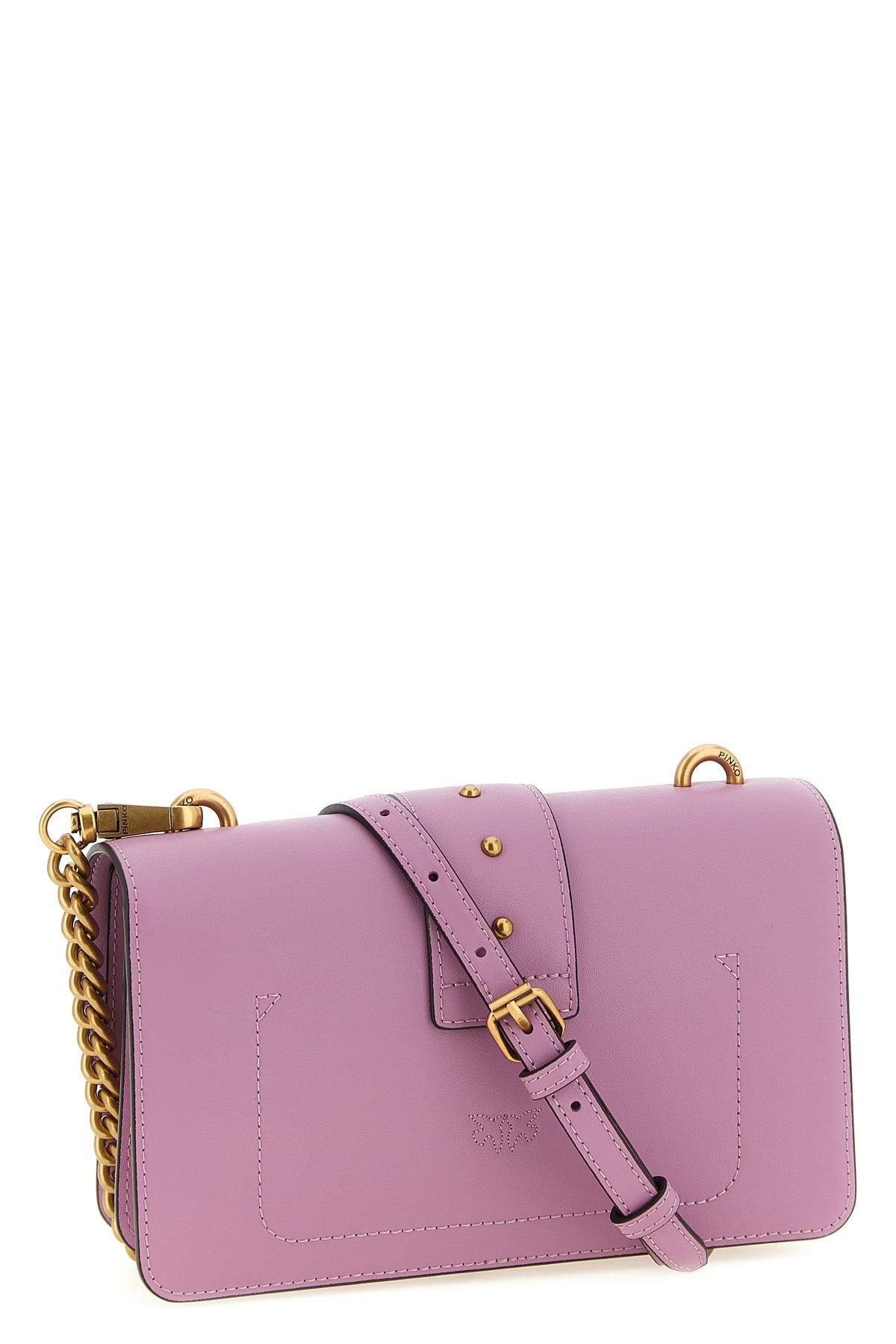 PINKO Crossbody bag with Love Birds buckle