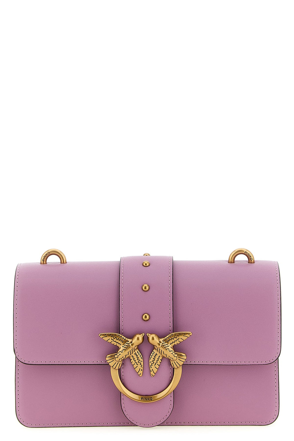 PINKO Crossbody bag with Love Birds buckle