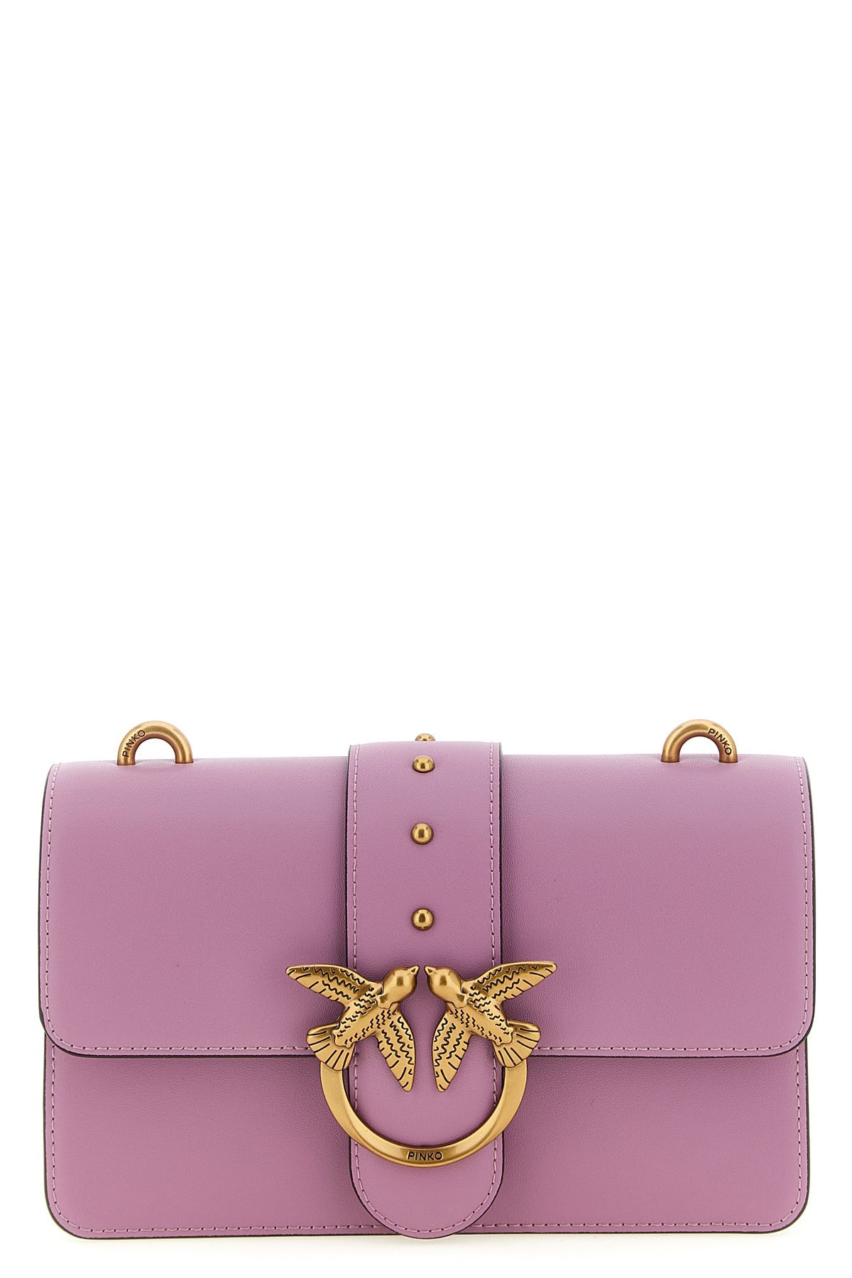 PINKO Crossbody bag with Love Birds buckle