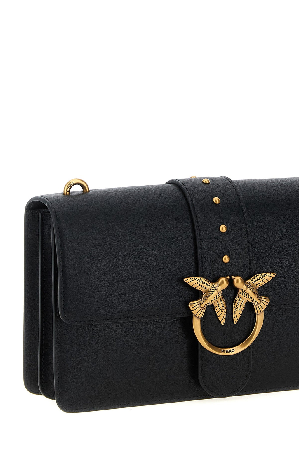 PINKO Crossbody Bag with Love Birds Buckle