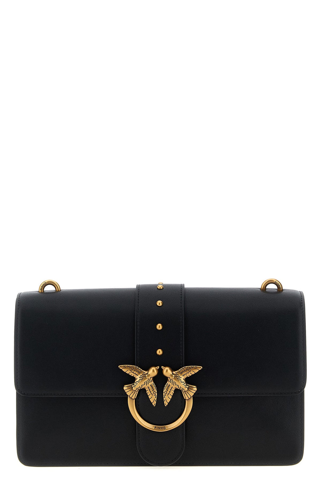 PINKO Crossbody Bag with Love Birds Buckle