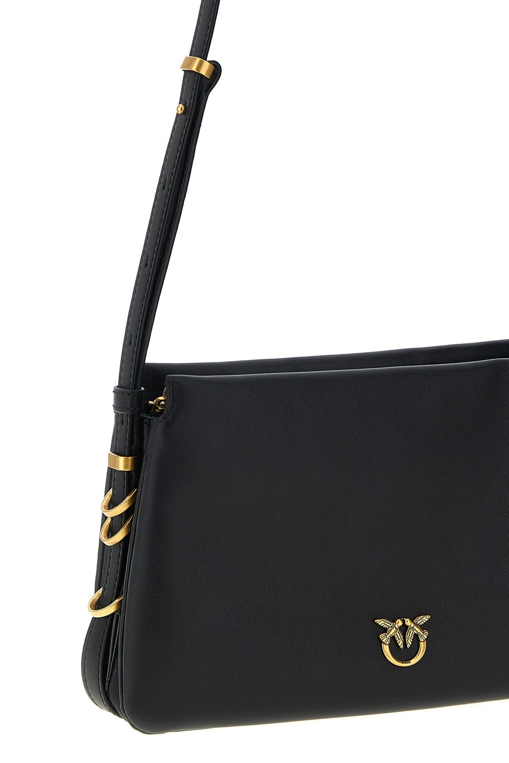 PINKO Shoulder Bag with Ring Details