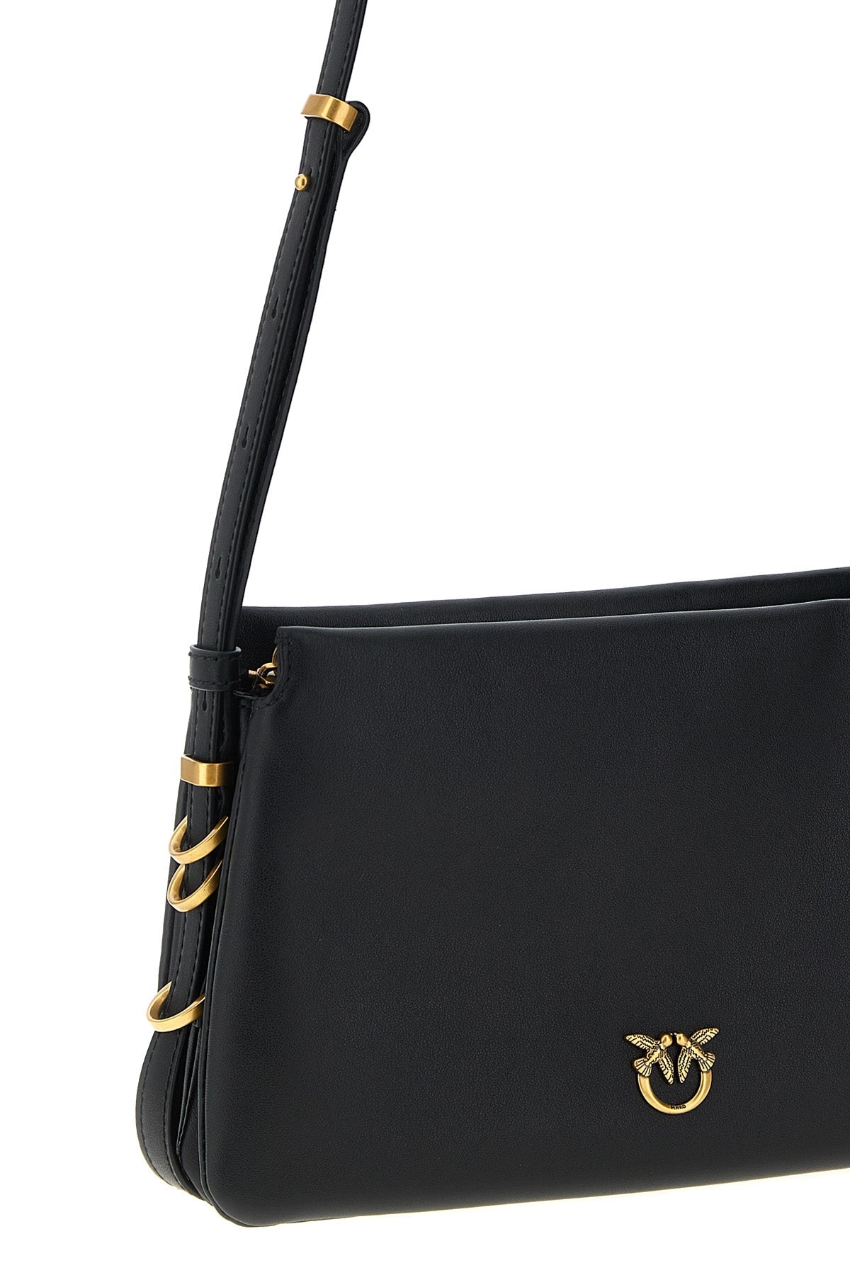 PINKO Shoulder Bag with Ring Details